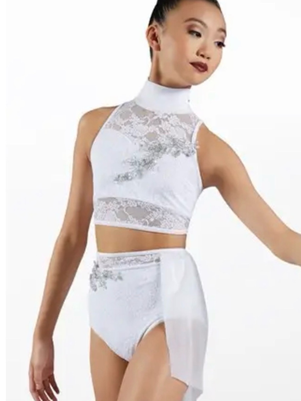WHITE lyrical costume